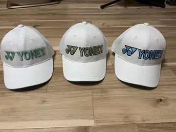 미사용 새상품 YONEX 요넥스 여성용 오픈캡 3세트