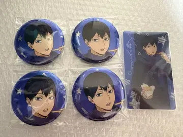 하이큐 코스모 월드 캔뱃지 특전 클리어 카드 카게야마 토비오