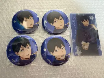 하이큐 코스모 월드 캔뱃지 특전 클리어 카드 카게야마 토비오