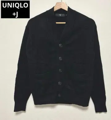 UNIQLO +J 블랙 가디건 3XL