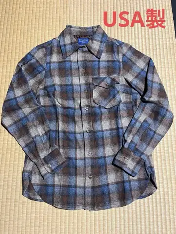 펜들턴 여성용 울 체크 셔츠 미국제 USA