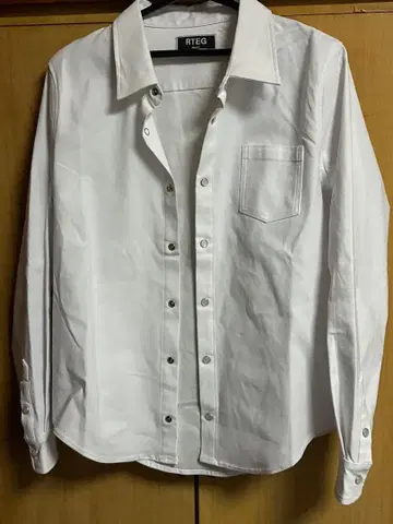 RTEG 화이트 긴팔 셔츠 Medium