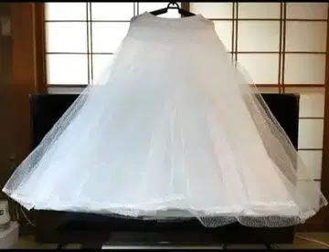 파니에 A라인 성인 프리사이즈 롱 1단