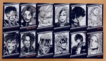 종말의 발키리 26권 특전 필름풍 콜렉터블 카드 전 종류 12장