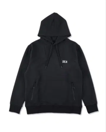 SEA WIND AND 블랙 후드티
