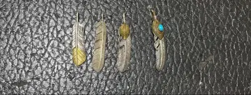 페더 목걸이 부품 4개 세트