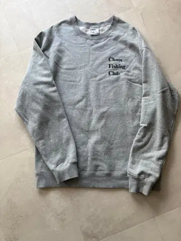 Chaos Fishing Club 트레이닝복 XL 그레이
