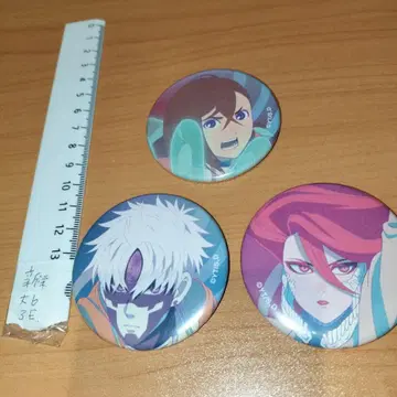 단다단 모모 등 캔뱃지 3개 세트