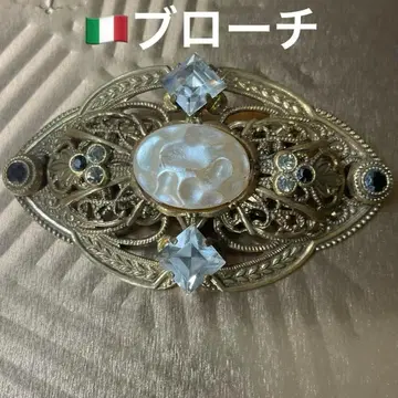 앤티크 브로치 이탈리아 주얼리 골드 빅 사이즈 고져스 장식품