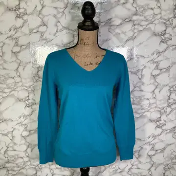 BARNYARDSTORM (1) V넥 니트 스웨터 그린