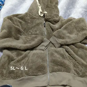 플리스 자켓 5L~6L 루돌프 자수