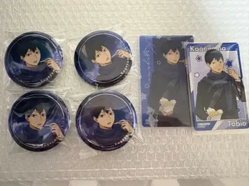 하이큐 코스모 월드 캔뱃지 특전 클리어 카드 카게야마 토비오