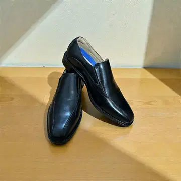 신년 세일 미사용 새상품 비즈니스 슈즈 가죽 신발 블랙 (27cm)