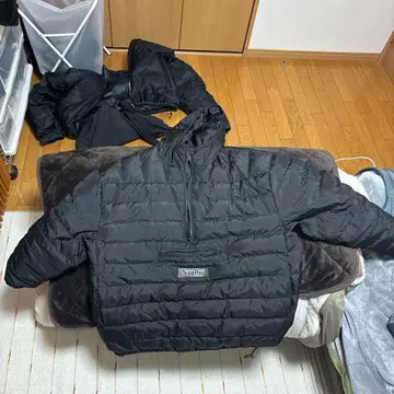 Student Apathy 블랙 다운 자켓