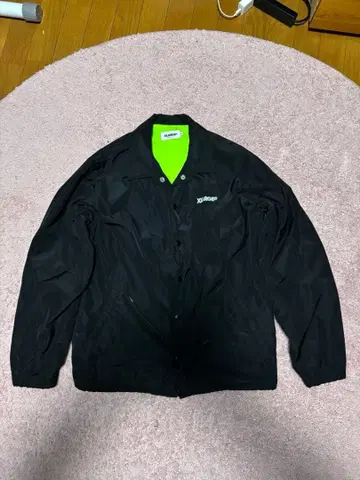 XLARGE 블랙 나일론 자켓