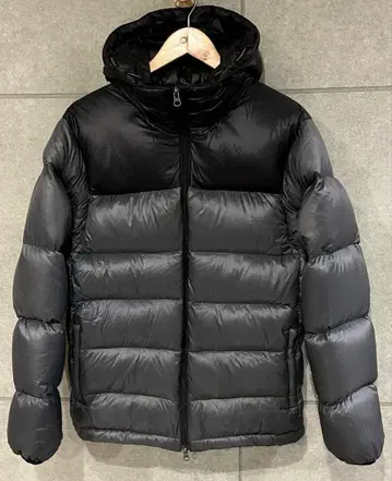 X-adventure 바이컬러 경량 육후 다운 자켓 그레이 계열 M