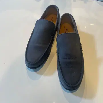 그레이 스웨이드 슬립온