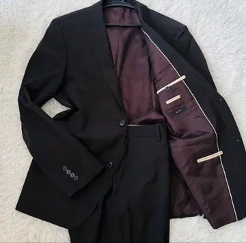 컨디션 최상 휴고보스 셋업 수트 48 2B 블랙