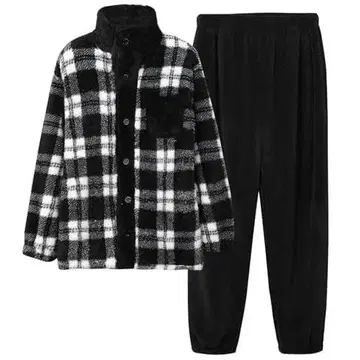 [힐탑클라우드] 파자마 남성용 겨울 복슬복슬 룸웨어 터틀p