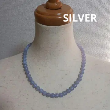 블루 레이스 SILVER 목걸이