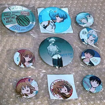 에반게리온 캔뱃지 묶음 판매