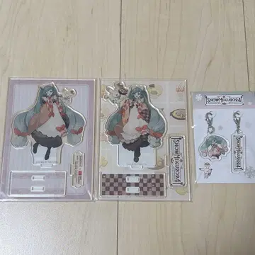 유키 미쿠 snow miku 2024 아크릴 스탠드 아크릴 참