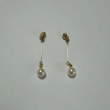 나데시코 스타일 교체용 백 캐치 롱 펄 골드 컬러