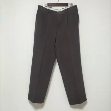 모카 브라운 코듀로이 와이드 슬랙스 빈티지