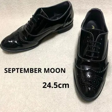 [ SEPTEMBER MOON ] 빔즈 에나멜 드레스 슈즈 윙팁