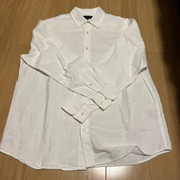 BANANA REPUBLIC 린넨 화이트 셔츠 M