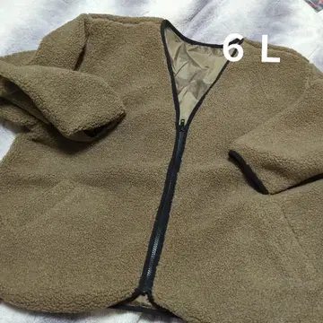플리스 자켓 6L 브라운