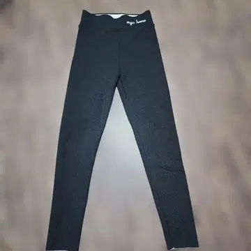 새상품 속기모 myc home 리브 레깅스 차콜 그레이 L
