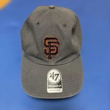 47 CLEAN UP SF 로고 야구 모자