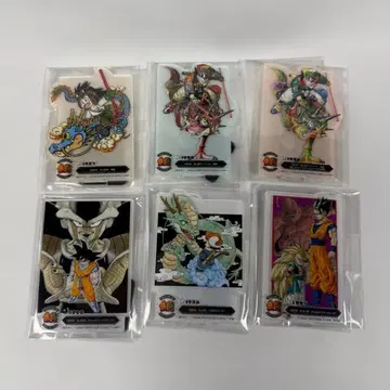 드래곤볼 제일복권 F상 ACLLECT 6종 세트