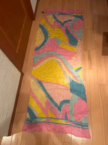 LEONARD 실크 스톨 컬러풀