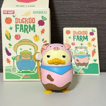 POPMART DUCKOO FARM 시리즈 PIG 새상품급