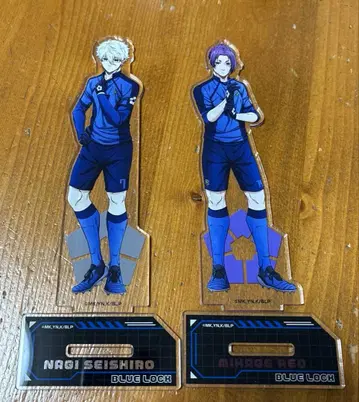 블루 록 아크릴 스탠드 나기 세이시로 미카게 레오