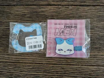 ME:I 카토 코코로 카라비너 러버 헤어 클립 COCORO 미아이