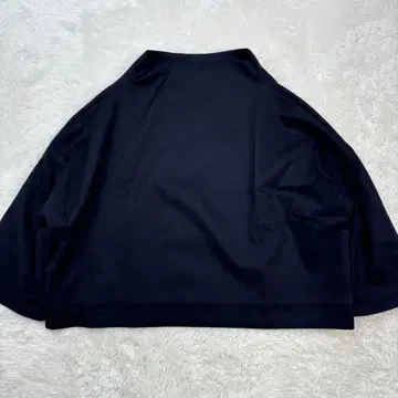 humoresque 울 캐시미어 풀오버 상의 네이비 F