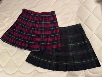 American Apparel 플리츠 스커트 2세트 M