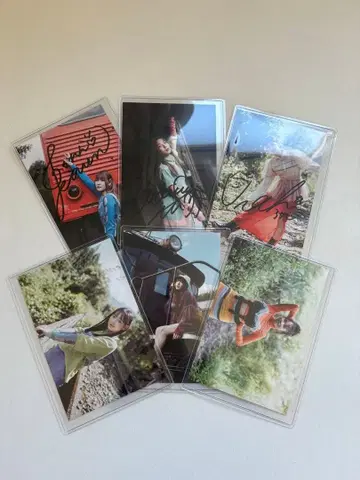 리틀 그리 사인 포함 엽서