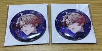 니지산지 IMPACT 캔뱃지 세라프 대즐 가든 2점