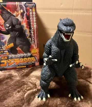 BANDAI 반다이 DX 어택 사운드 고질라 2005 피규어,