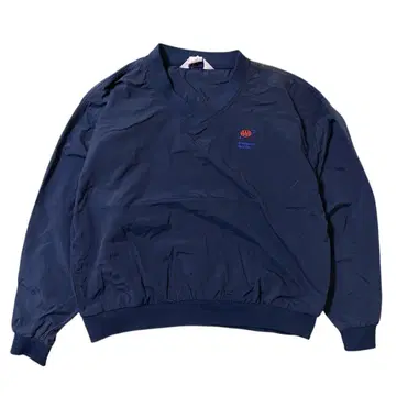 USA 구제 의류 기업 로고 자수 풀오버 자켓 점퍼 H532