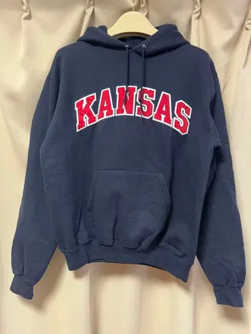 챔피언 칼리지 로고 후드티 후디/M 사이즈/네이비