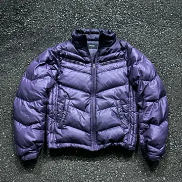 y2k 다운 자켓 헤이세이 시크 스타일 광택 그런지 00s archive