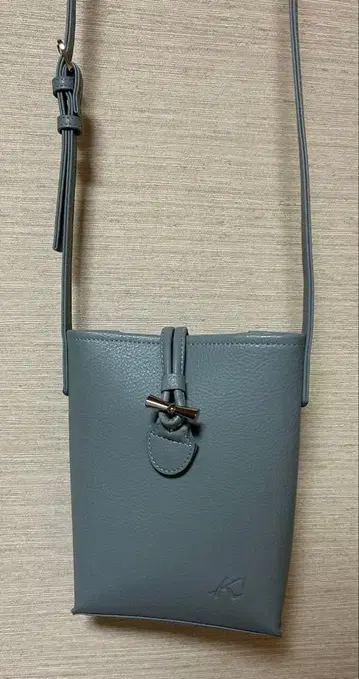 Kitamura 숄더백 블루 그레이