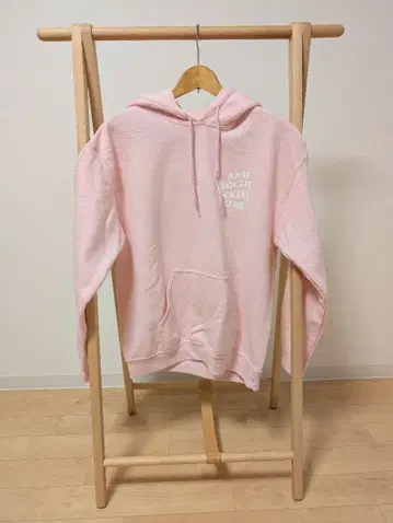 ANTI SOCIAL SOCIAL CLUB 후드티 M 핑크