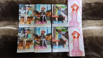 5등분의 신부 이치카 니노 미쿠 요츠바 피규어 8점 세트