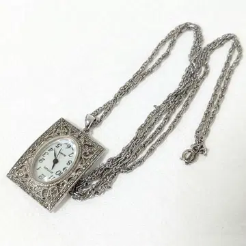 마카사이트 시계 펜던트 목걸이 마카사이트 빈티지